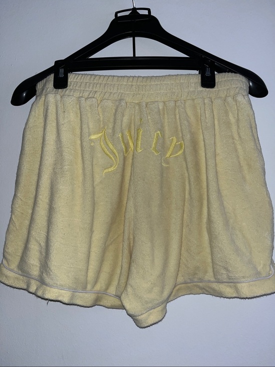 Juicy Couture Tops - *SET* Juicy Couture Light Yellow Tee WITH SHORTS